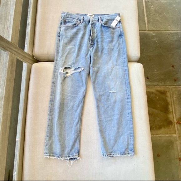 NWT AGOLDE 90s Straight Leg Jeans 27 - Picture 5 of 10